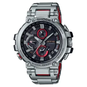 Casio G-SHOCK MT-G Bluetooth & Multiband 6 Solar Powered Stainless Steel Men's Watch - MTGB1000D-1A