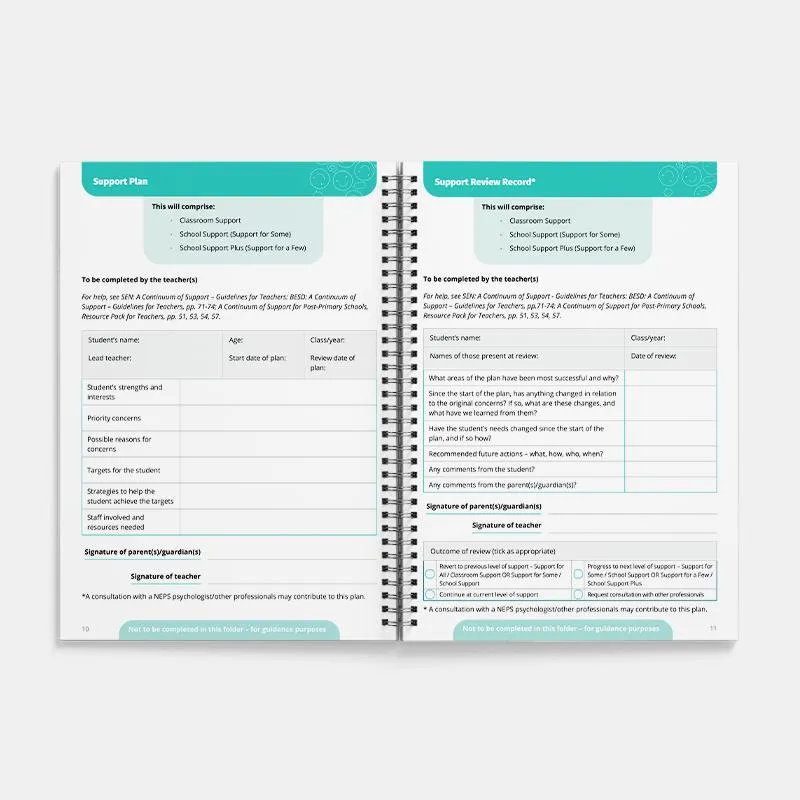 ■ Primary Teacher Planner for Special Education Classes