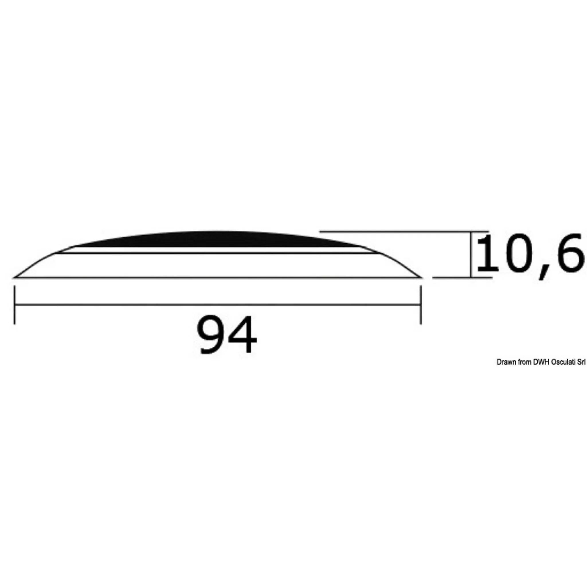 12V Recessless Ceiling Light