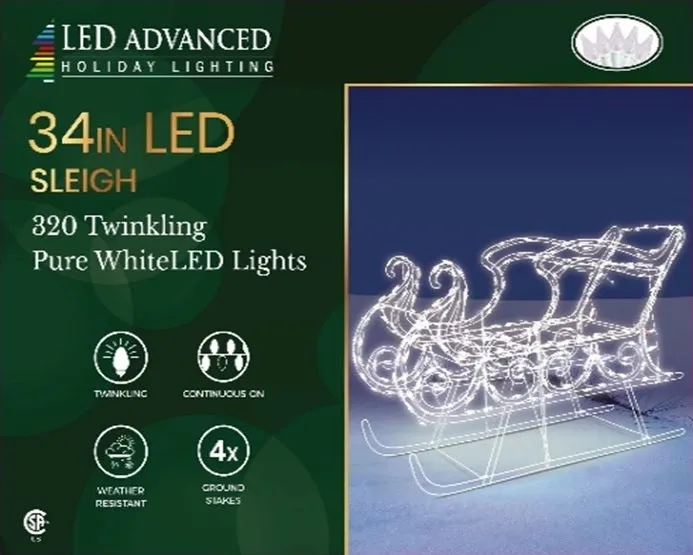 3-Piece Woodland Family LED Wire Sculpture Combo