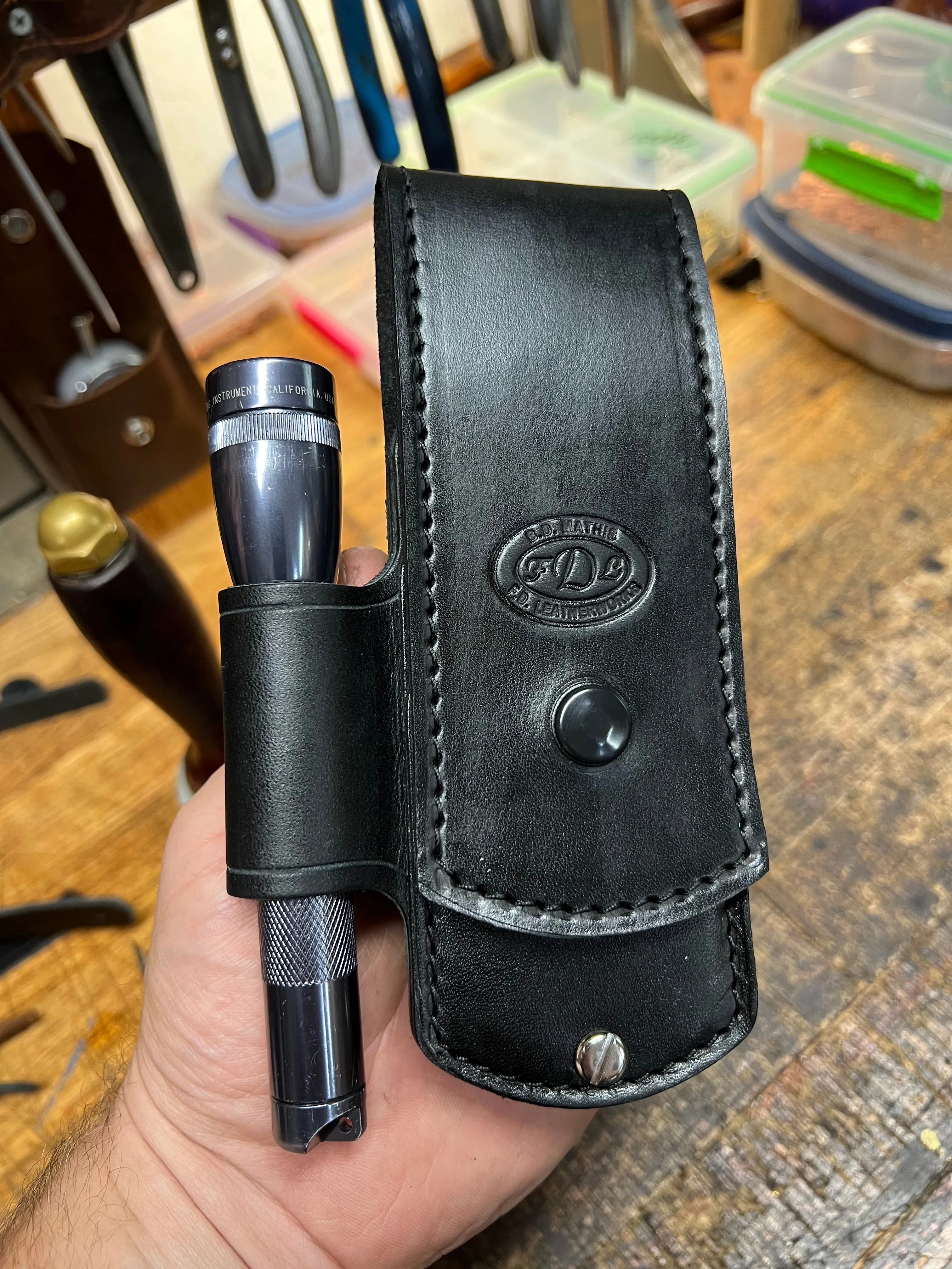 3 Pocket Tool Sleeve with Flap closure