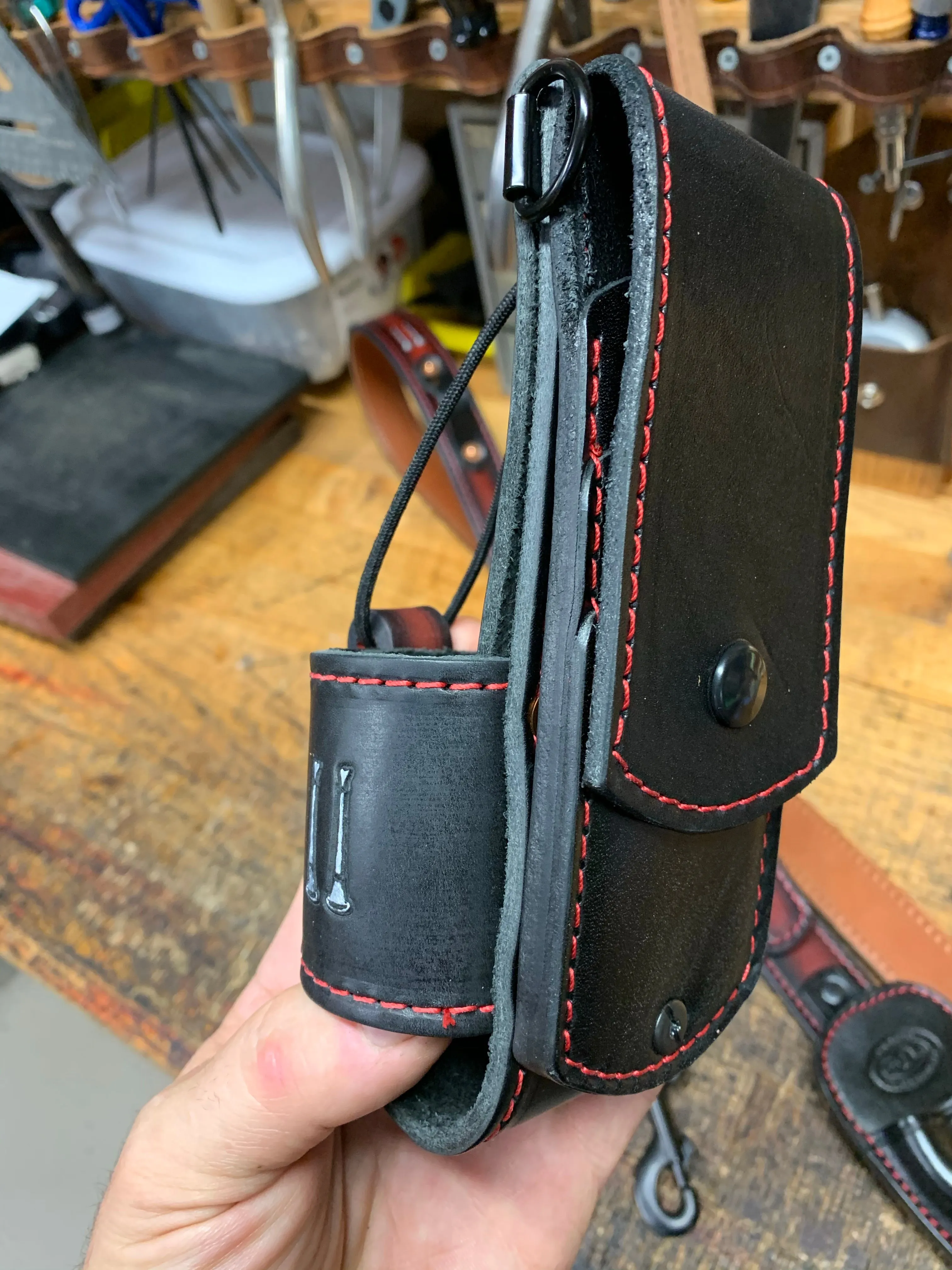 3 Pocket Tool Sleeve with Flap closure