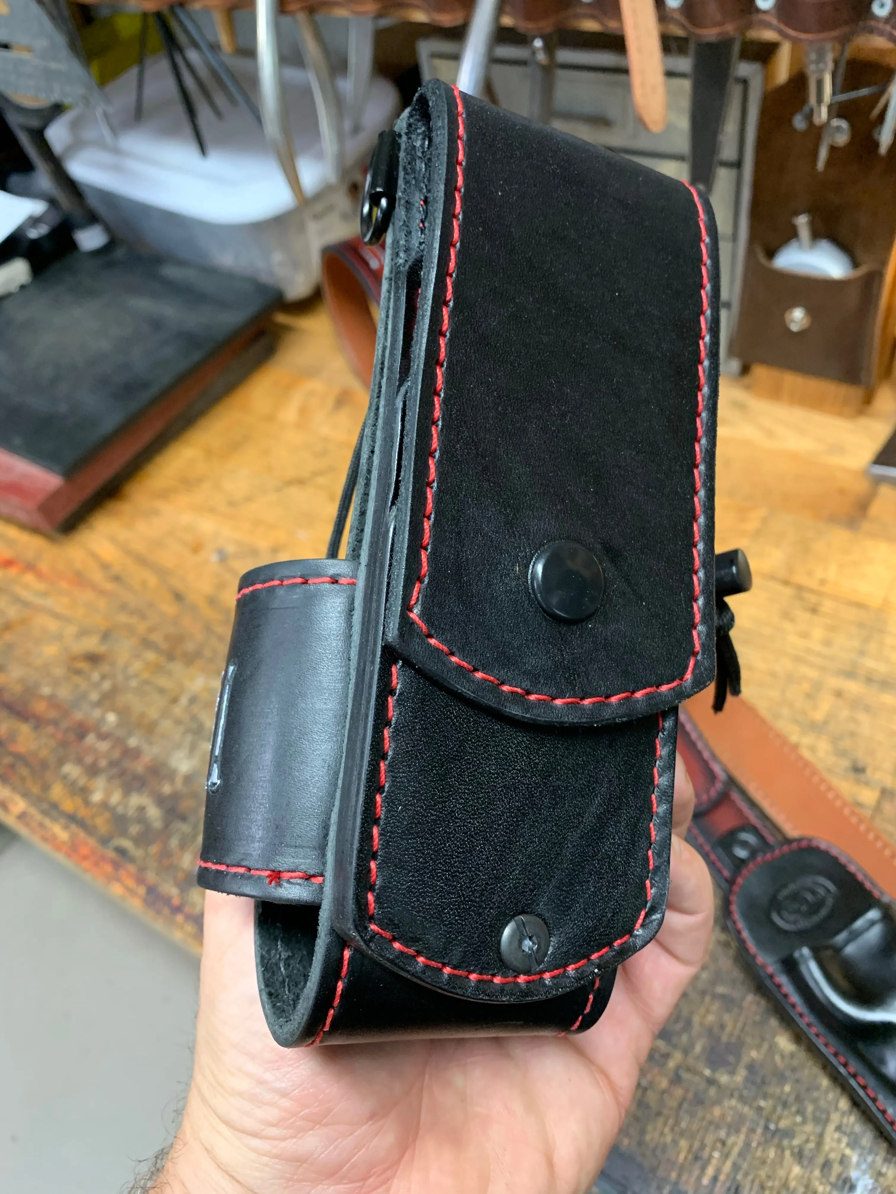 3 Pocket Tool Sleeve with Flap closure