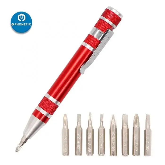 8 IN 1 Screwdriver Opening Repair Hand Tools For Electronic Cigarette Atomizer