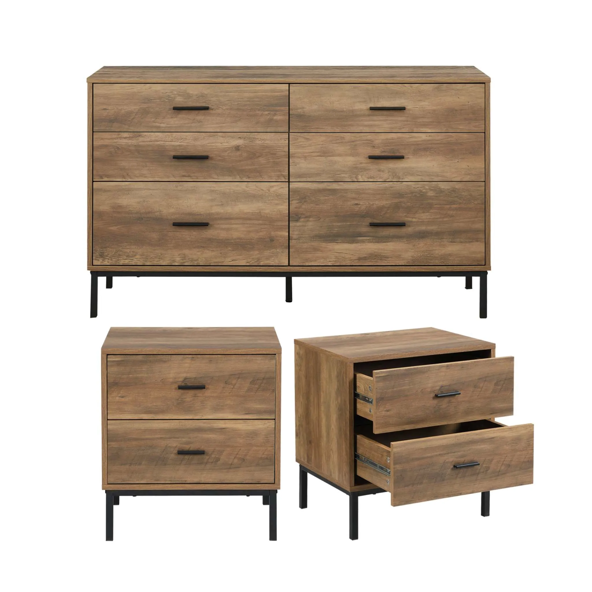 Bedroom Furniture Sets - Bronx Storage 3-Piece Set