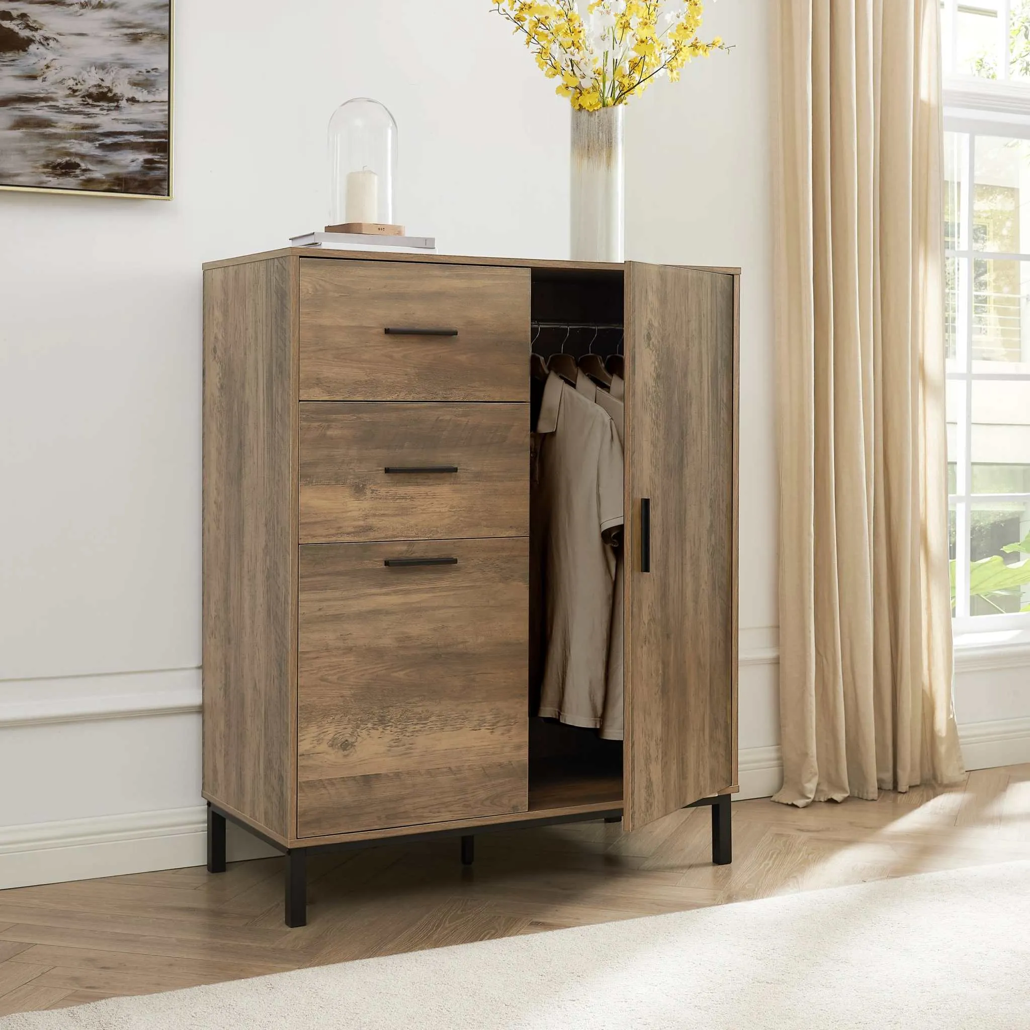 Bedroom Sets - Bronx Tall Chest Wardrobe & More | MerryLuk