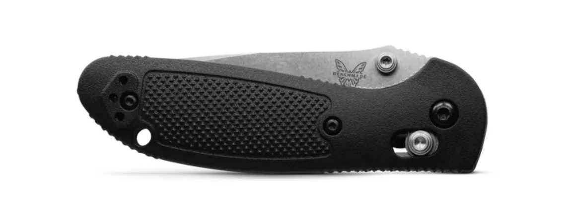 Benchmade Mini Griptilian Drop Point Knife Grivory | Black