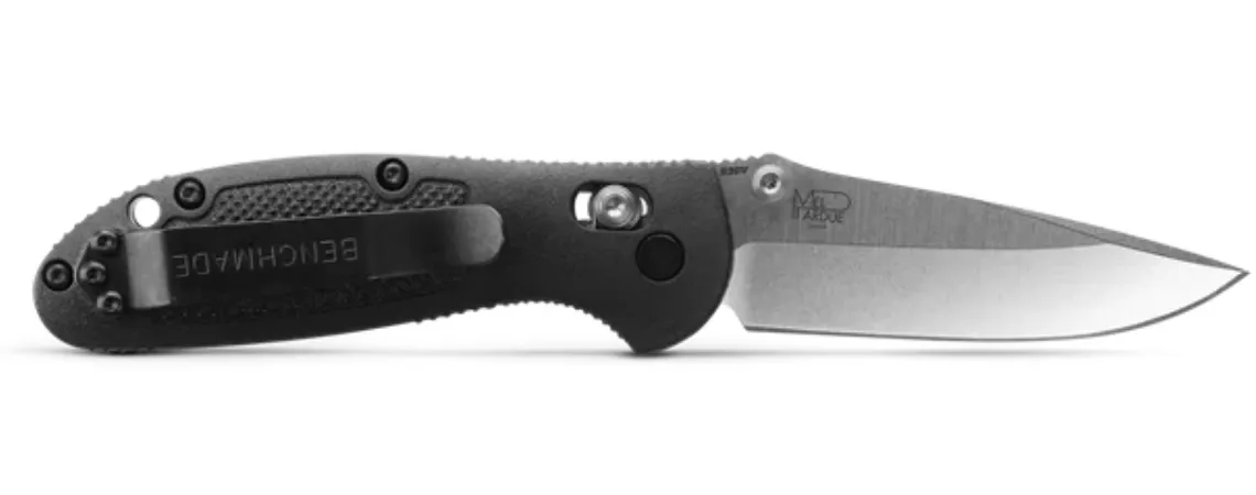 Benchmade Mini Griptilian Drop Point Knife Grivory | Black