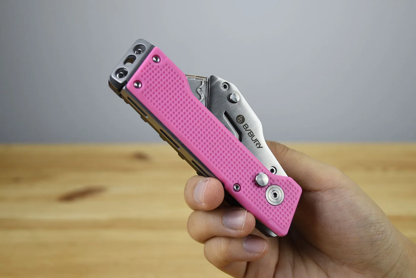 Bibury EDC Safety Utility Knife (Pink)