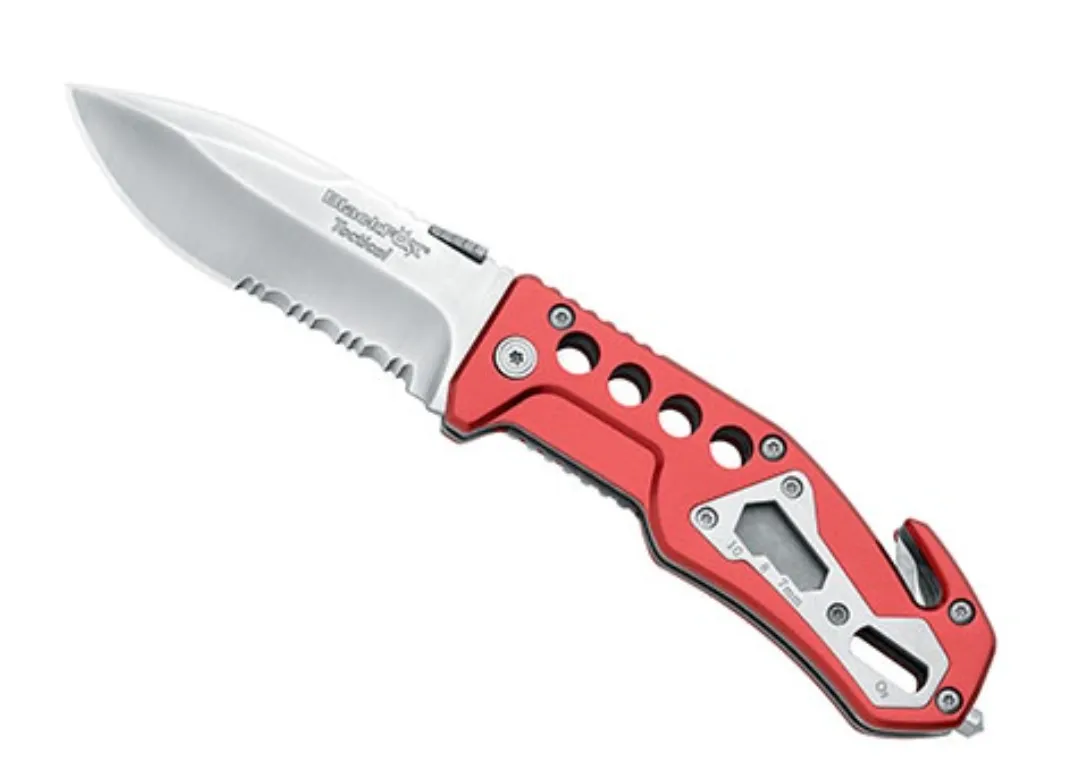 Black Fox Rescue Knife Red