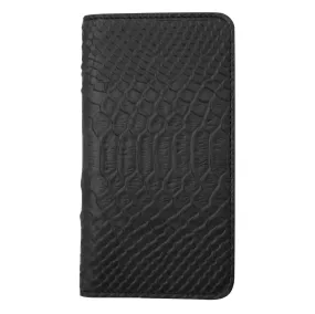 Black Python iPhone 12 Mini Folio Wallet Case