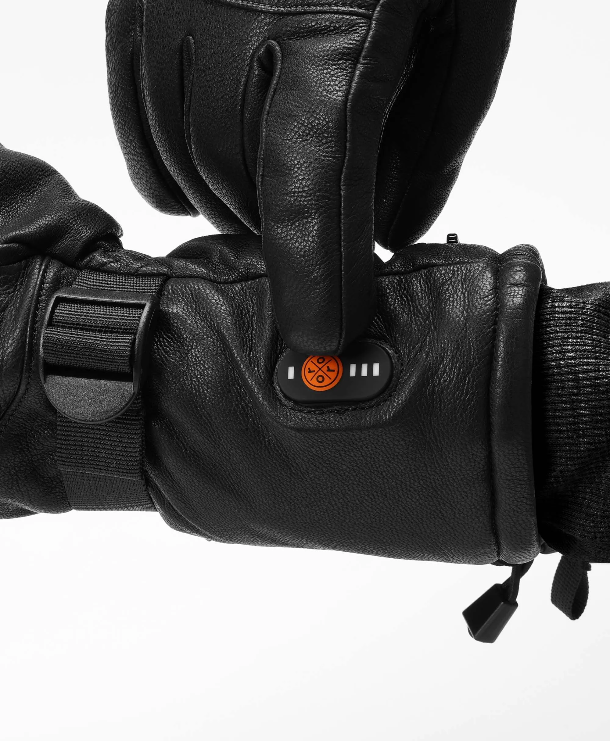 Boise Unisex Heated Full Leather Gloves