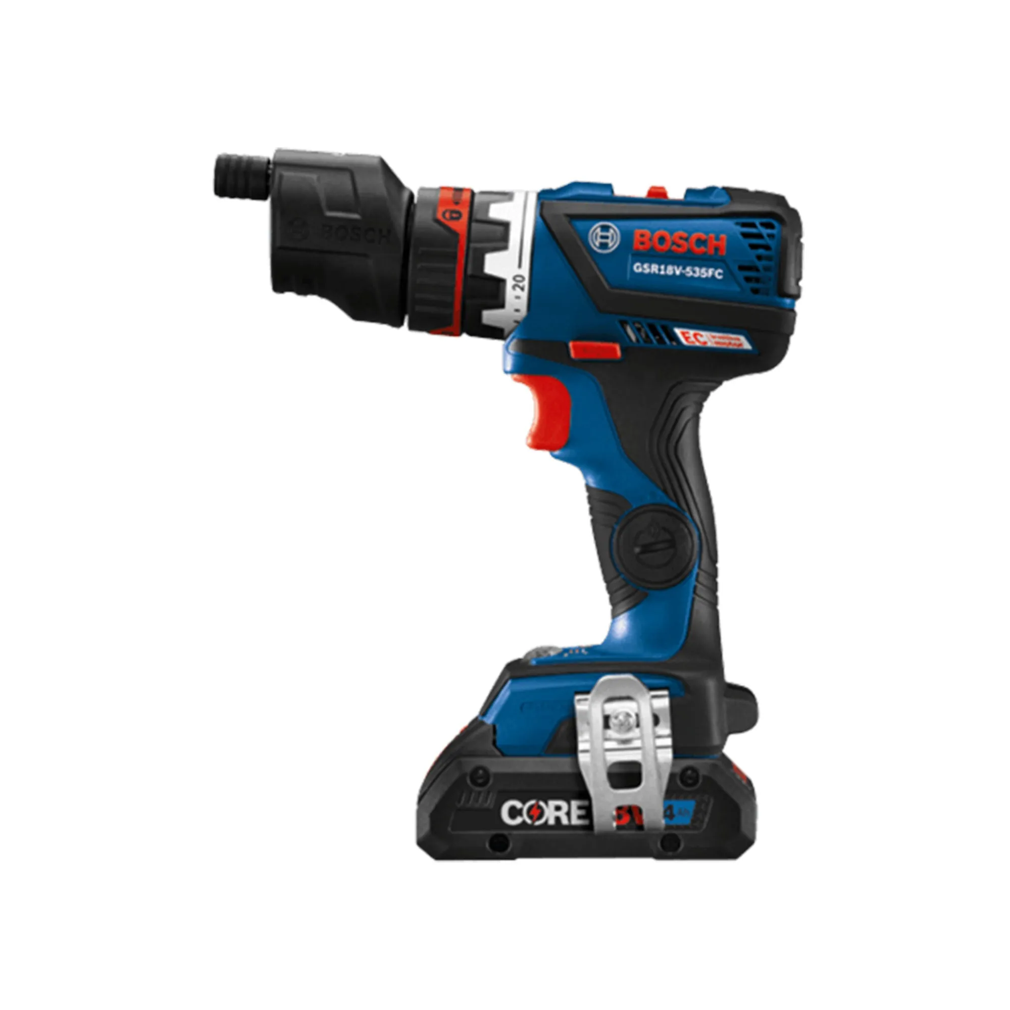 Bosch 1900 RPM Compact Design 5 In 1 Drill Driver with CORE18V 4.0Ah Battery