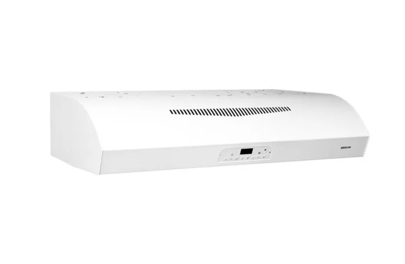 Broan 30" 450 CFM White Under Cabinet Range Hood - QP330WW