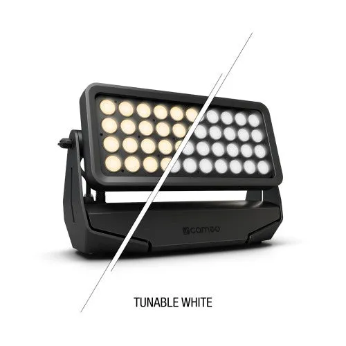 Cameo Pro ZENIT W600 Outdoor 40 X 18W TW LED Wash Light IP65 (Black)