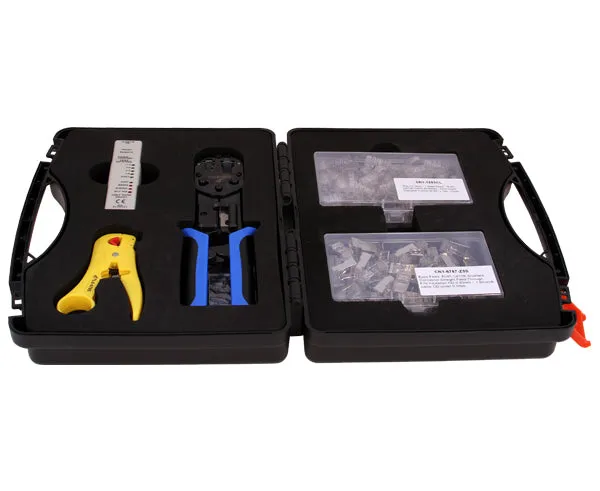 Cat5E Shielded Ethernet Data Network Termination Tool Kit