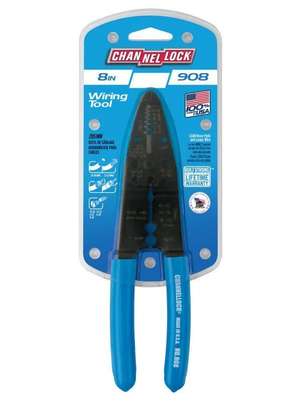 CHANNELLOCK 908 | 8-in. Wire Stripper