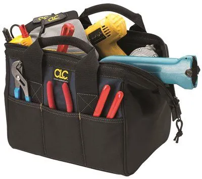 Clc 12 In. Bigmouth Tool Tote Bag