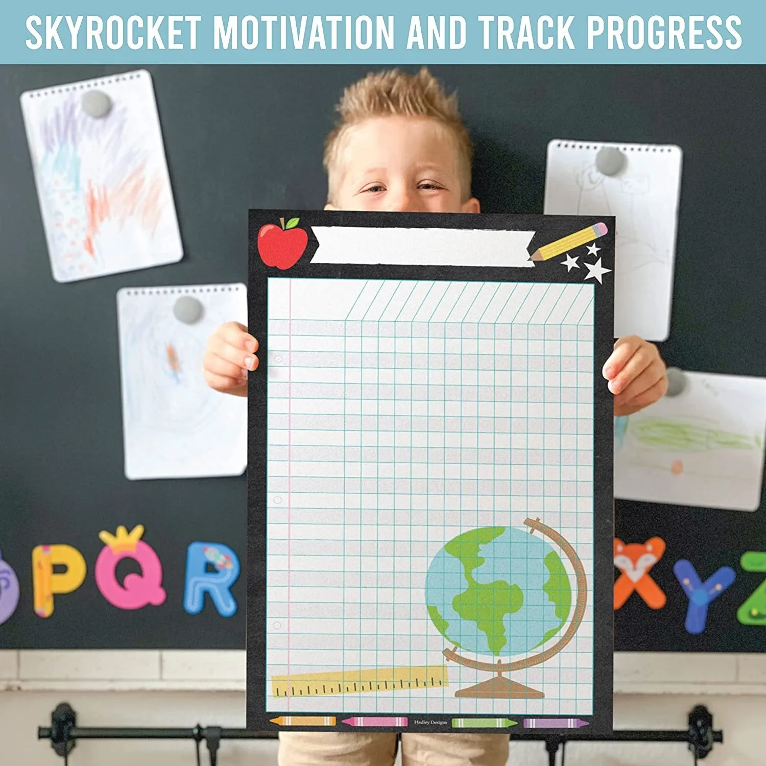 Colorful Homework Trackers