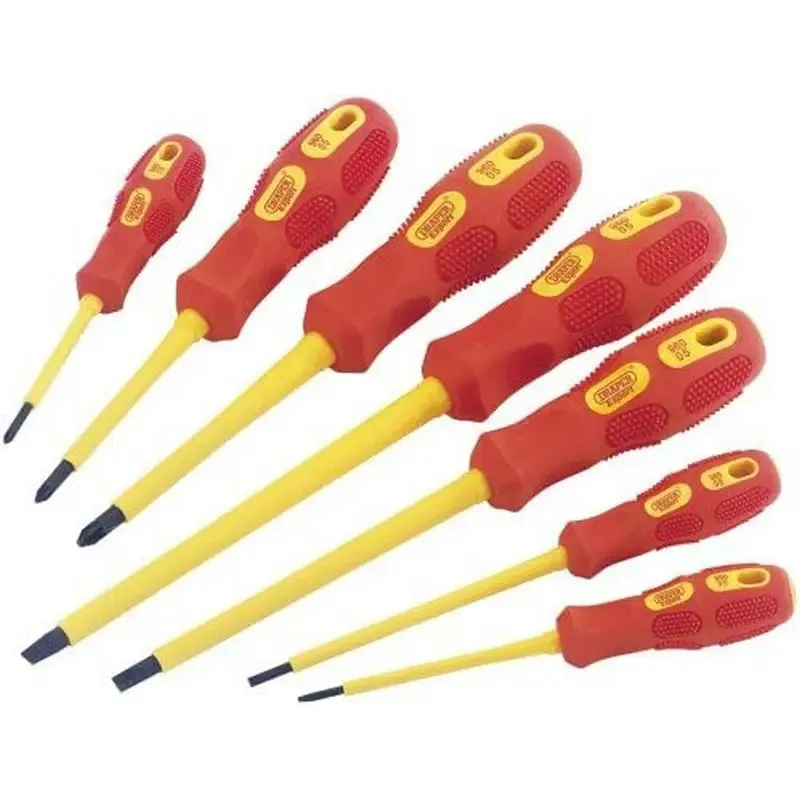 Draper VDE Insulated Screwdriver Boxed Set - 7 Piece