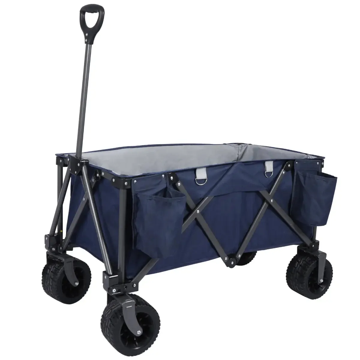 Extra Large Collapsible Beach Wagon with big wheels