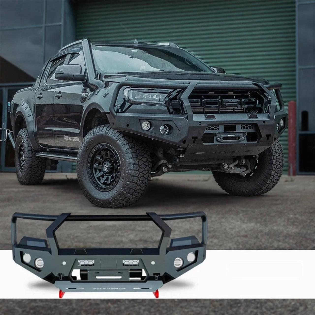 Ford Ranger Bull Bar, Rockarmor GT Suits PX2 PX3 Ranger & Wildtrak 2015 - 2022