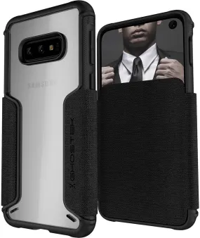 Galaxy S10e Wallet Case | Exec 3 Series [Black]