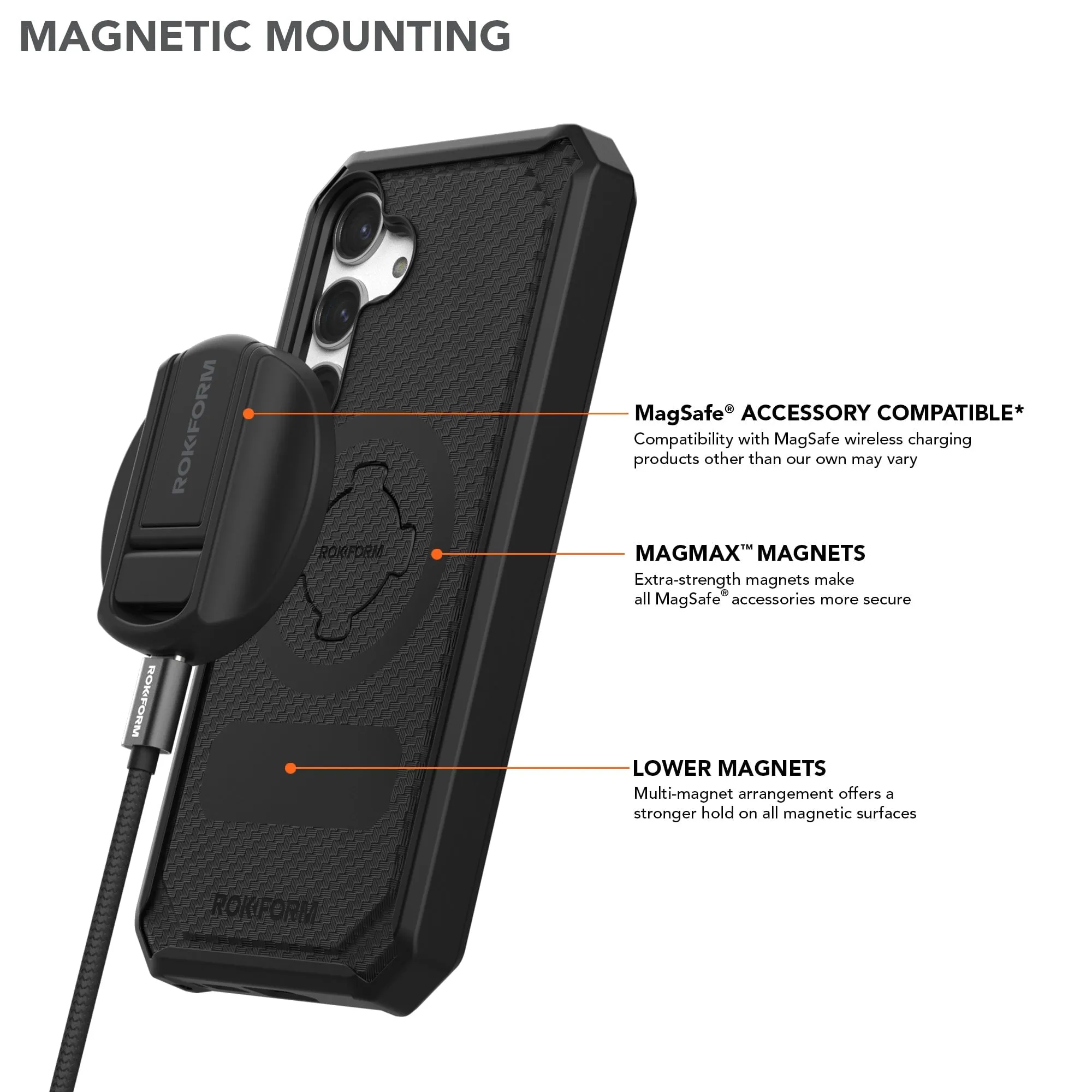 Galaxy S24  Magnetic Rugged Case