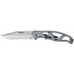 Compact Gerber Paraframe Mini Stainless Steel Knife - Fine Edge Blade