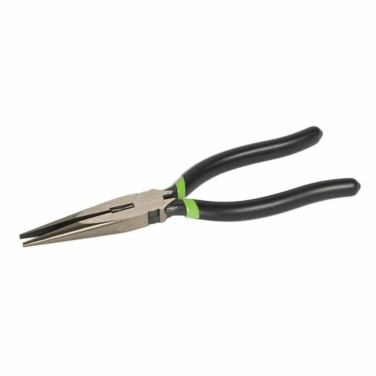 Greenlee 0351-07D Long Nose Pliers/Side Cutting 7in. dipped grip