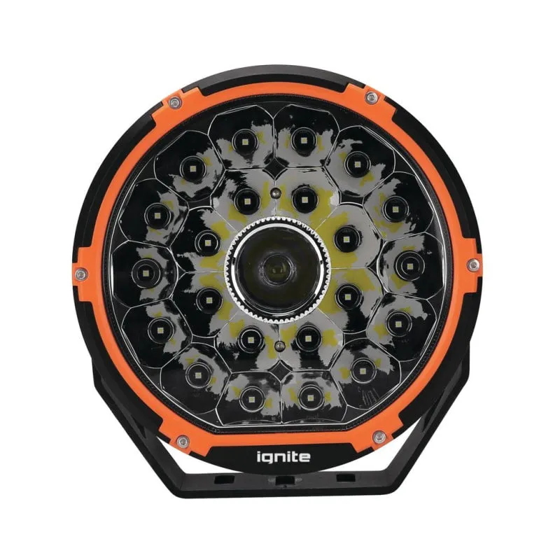 Ignite 9" Round Slimline Laser LED Driving Light