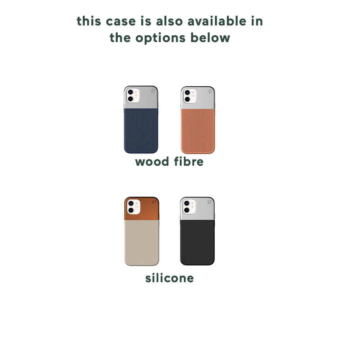 iPhone 12 Mini case – Split Wood Fibre