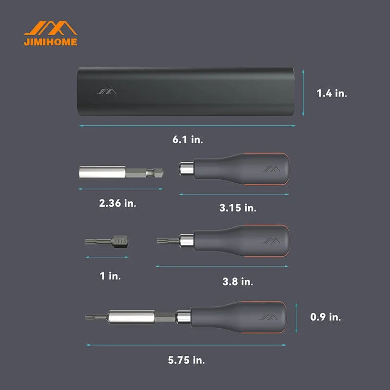 JIMIHOME Mini Screwdriver Set 23-Pieces Hobby Repair Set for DIYers