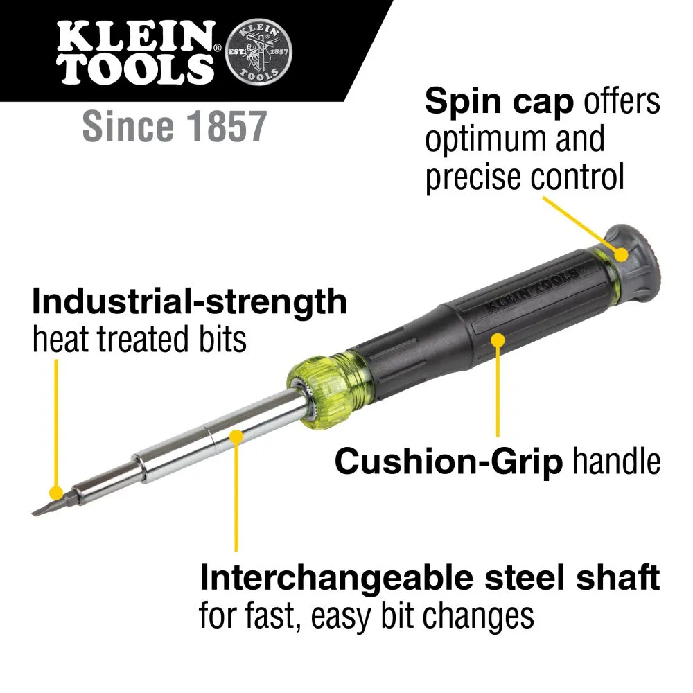 Klein 32314 14-in-1 Precision Screwdriver/ Nut Driver