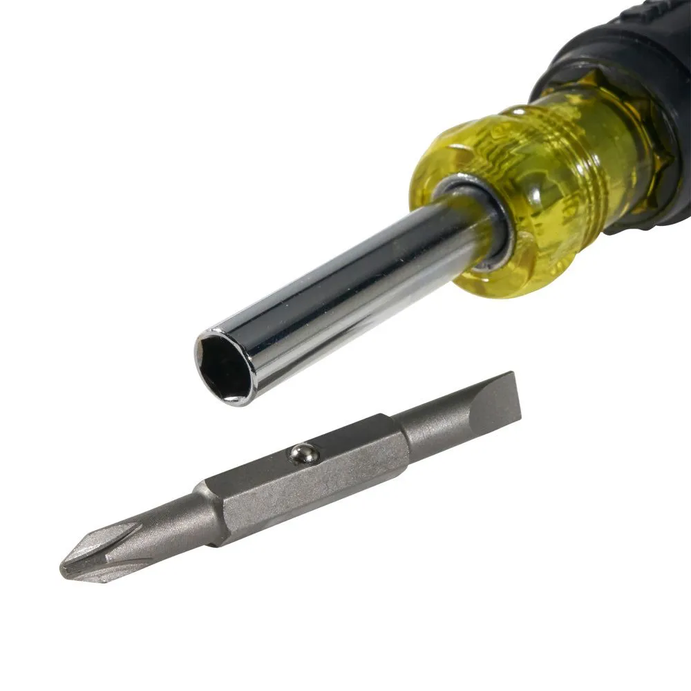 Klein 32476 5-in-1 Multi-Bit Screwdriver / Nut Driver