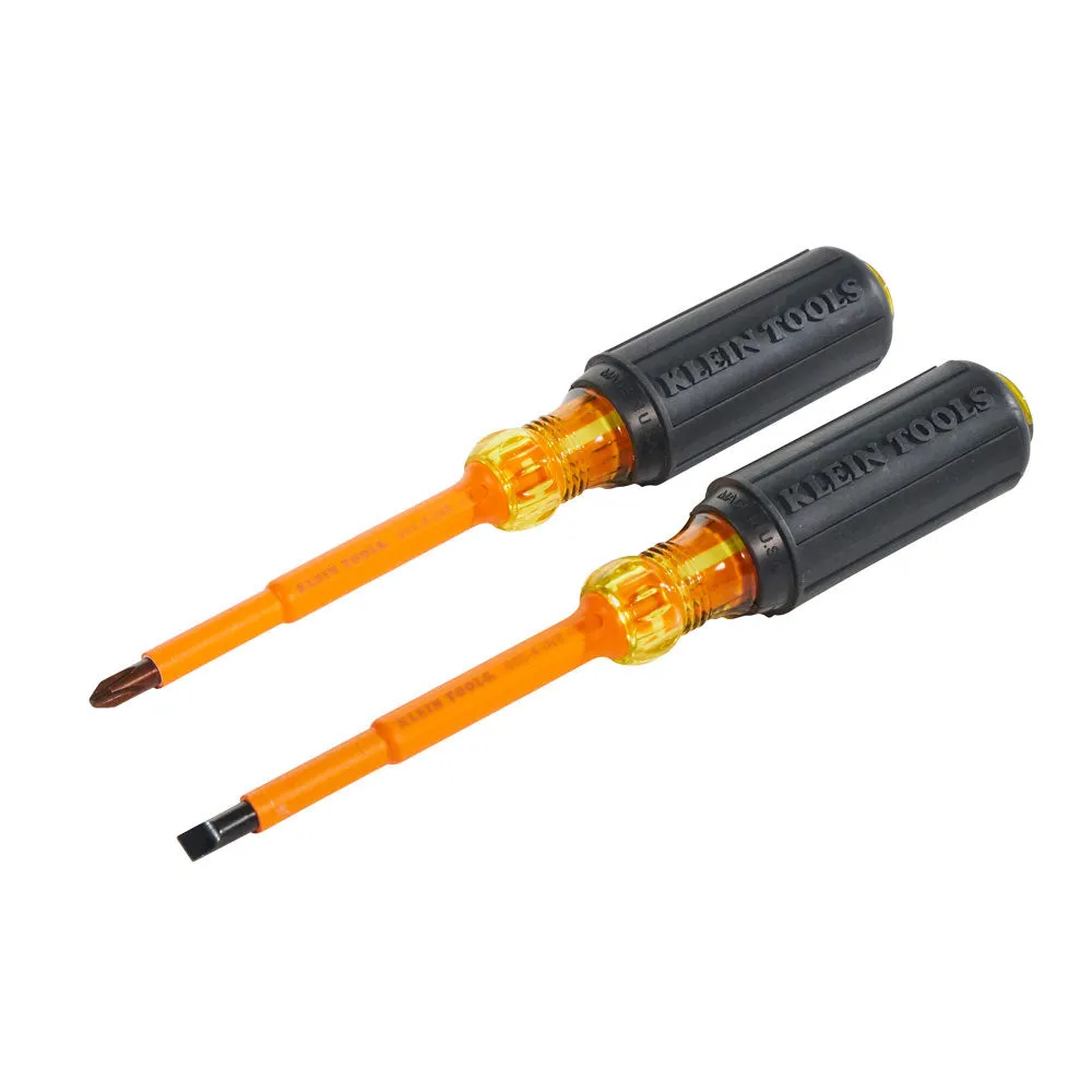 Klein 33532-INS Insulated Screwdriver Set, Slotted and Phillips, 2-Piece