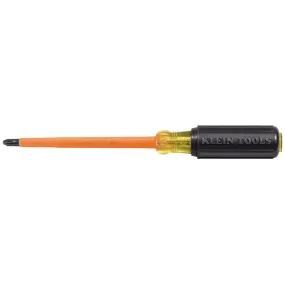 Klein Tools 603-4-INS Insulated Screwdriver, #2 Phillips Tip, 4"