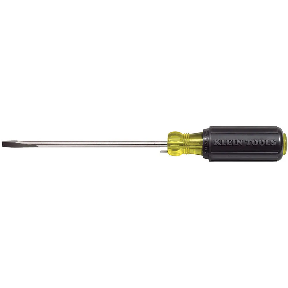 Klein Tools 605-4B Wire Bending Cabinet Tip Screwdriver 4"