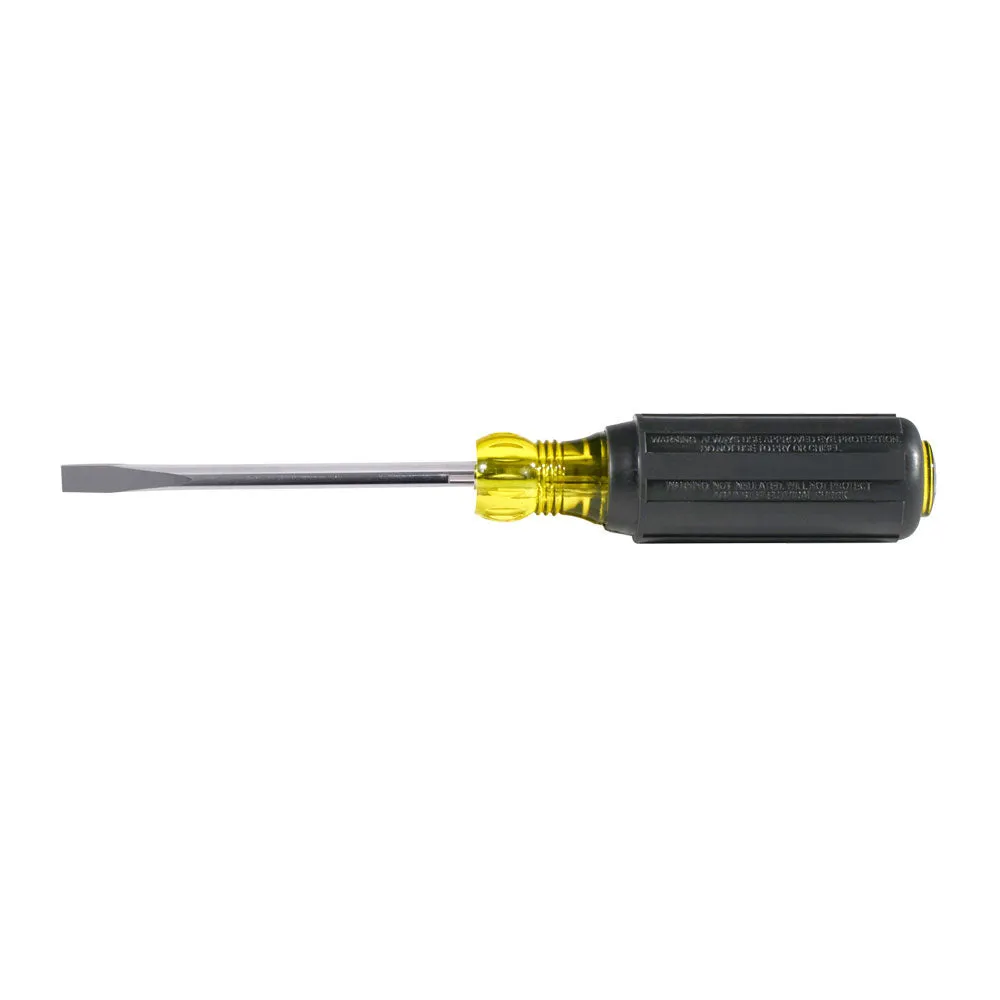 Klein Tools 605-4B Wire Bending Cabinet Tip Screwdriver 4"