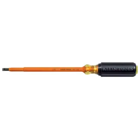 Klein Tools 605-7-INS Insulated 1/4" Cabinet Tip Screwdriver, 7"