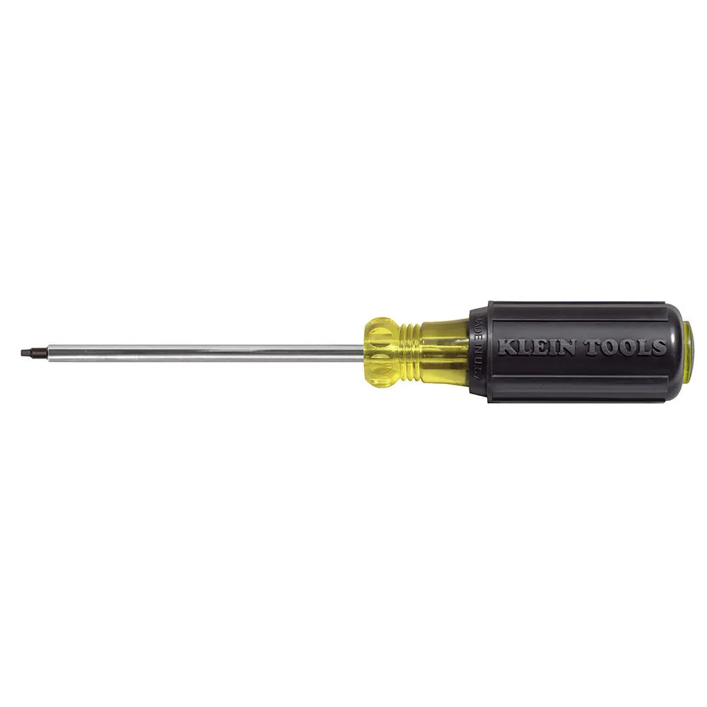 Klein Tools 662 #2 Square Screwdriver with 4" Round Shank