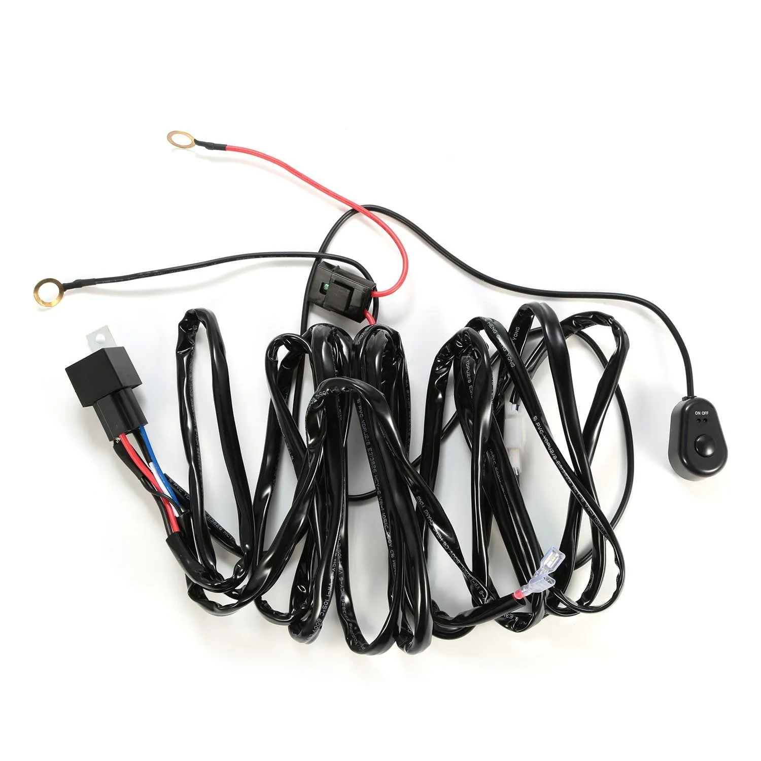 LED Light Bar Wiring Harness Kit Universal Fitment