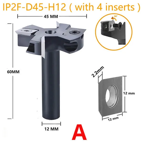 Levoite™ Spoilboard Surfacing Router Bit Slab Flattening Router Bit Wood Planer Router Bits