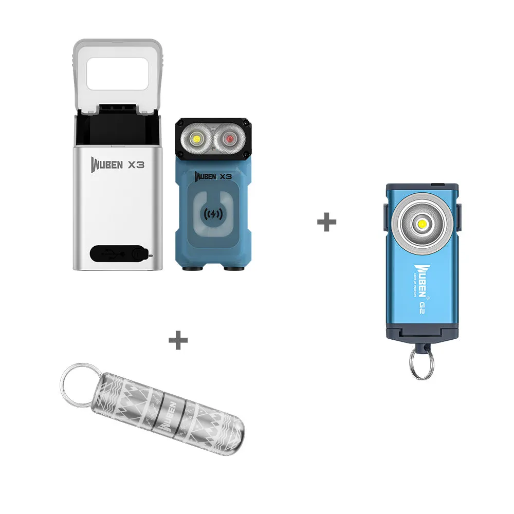 Lightok X3 Owl EDC Flashlight - Your Best Owl Light Choice Bundle