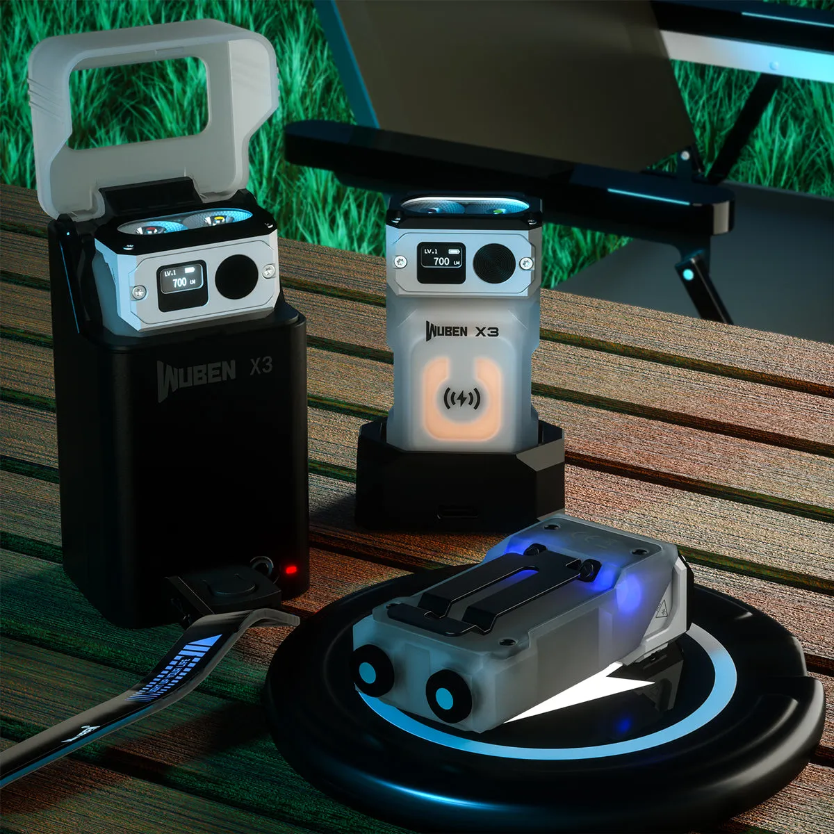 Lightok X3 Owl EDC Flashlight - Your Best Owl Light Choice Bundle