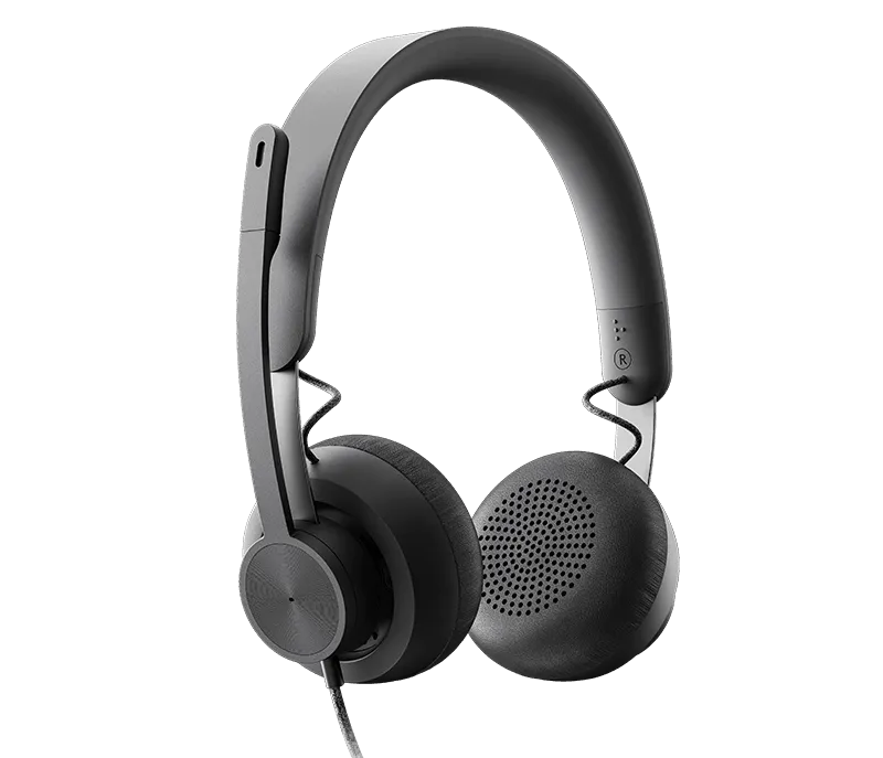 Logitech Zone MS Wired USB Headset 981-000871 (2 Years Manufacture Local Warranty In Singapore)-EOL