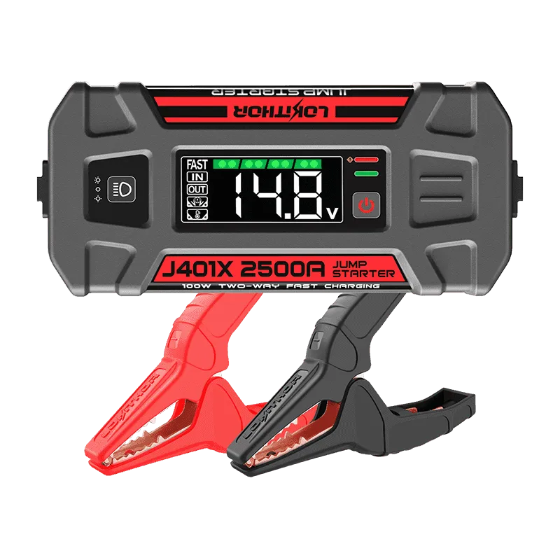 LOKITHOR J401X Jump Starter with -40℉ Start Tech 2500Amp