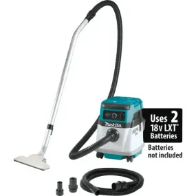 Makita 36V (18V X2) LXT‚® Corded 4 Gallon HEPA Filter Dry Dust Extractor Vacuum, (Tool Only)