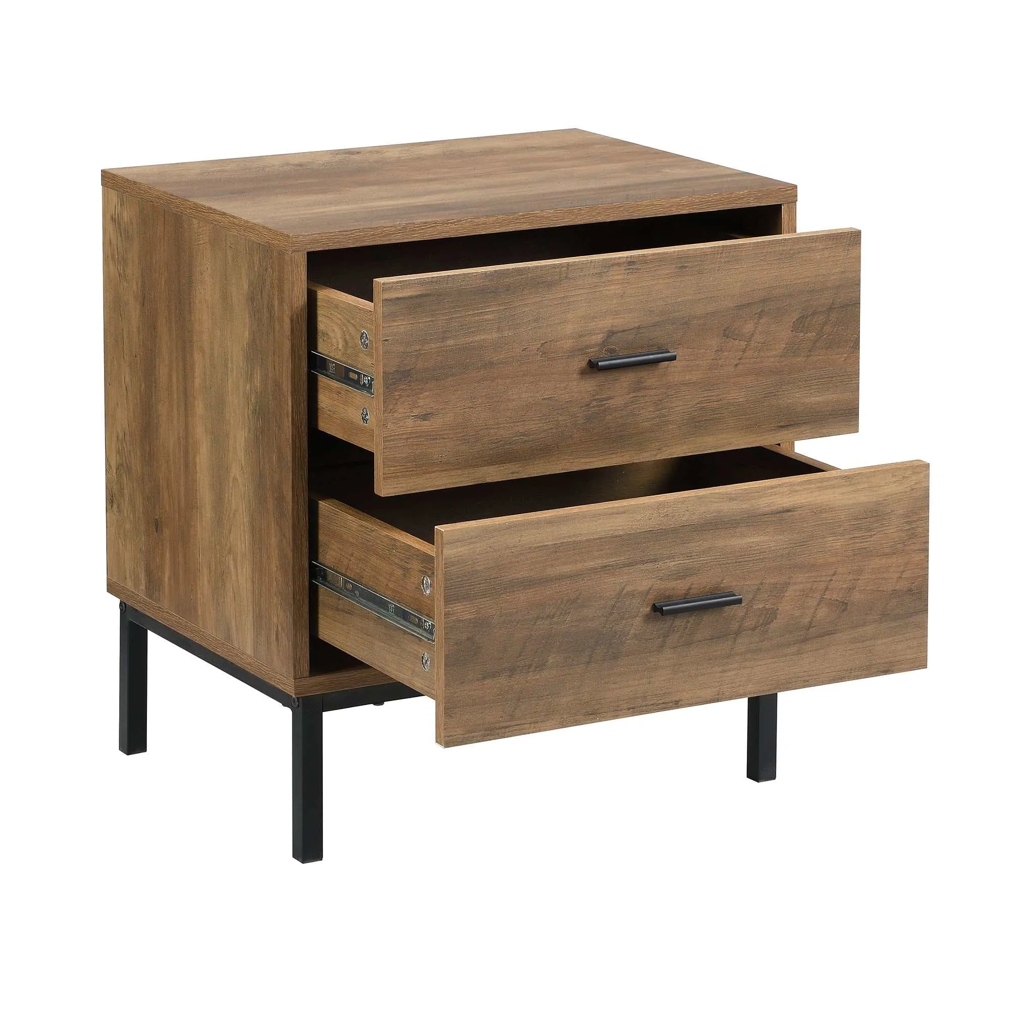 MerryLuk Bronx Set Chest of 4 Drawers dresser nightstand set