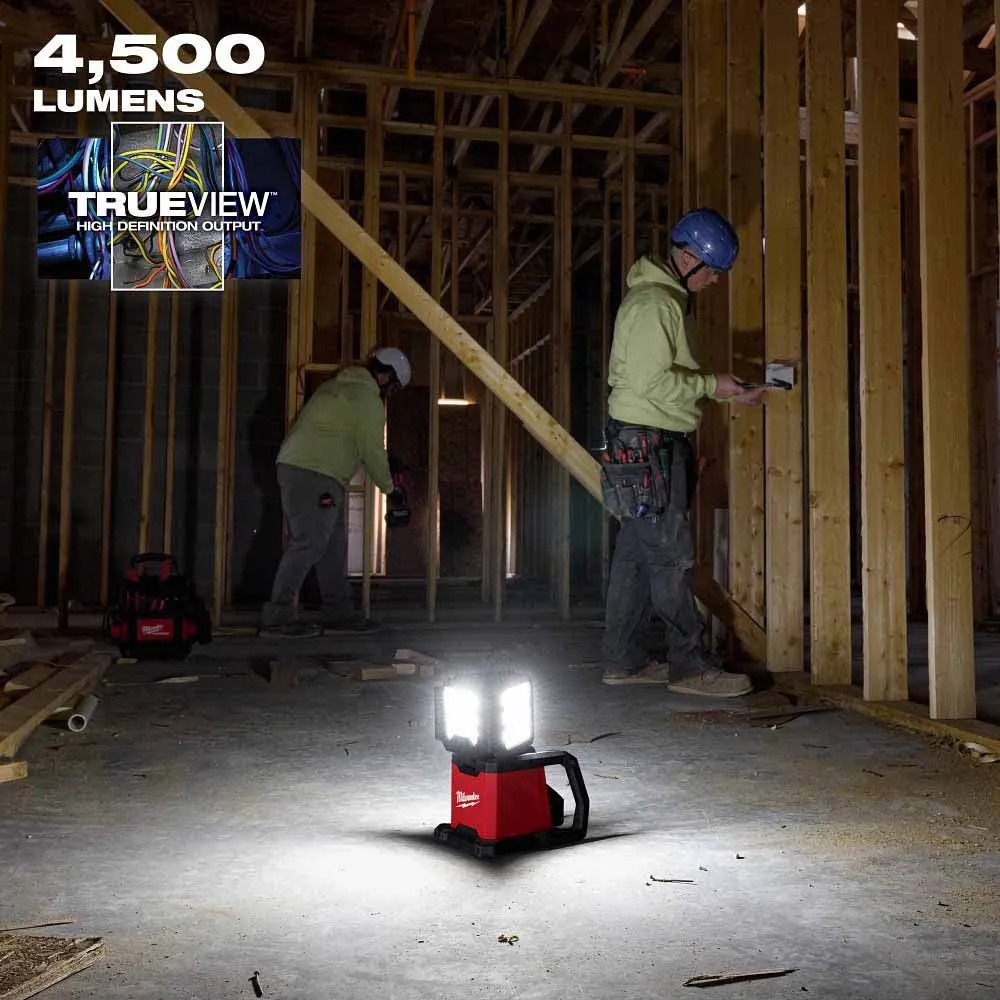 Milwaukee 2368-20 M18 ROVER Dual Power Triple-Panel Flood & Area Light